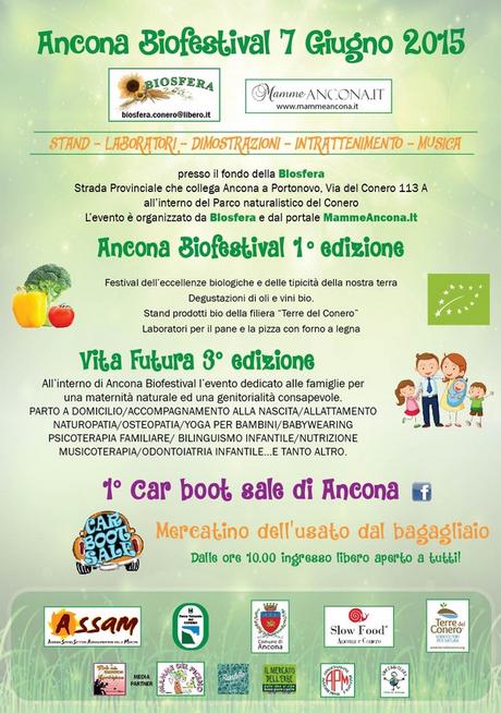 Ancona: Biofestival, Vita Futura e Car Boot Sale. Una domenica da non perdere