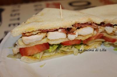 Pizza e pane: Club Sandwich