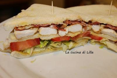 Pizza e pane: Club Sandwich