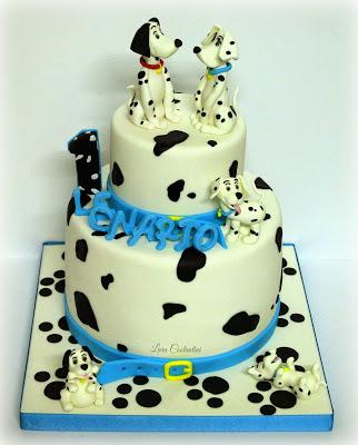 LA CARICA DEI 101 CAKE!!! One Hundred and One Dalmatians Cake!!! DALMATIAN CAKE!!!