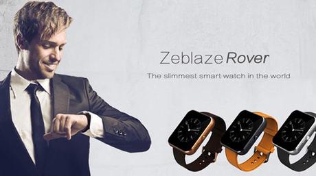 Zeblaze Rover smart watch Bluetooth, sottile, intelligente e conveniente