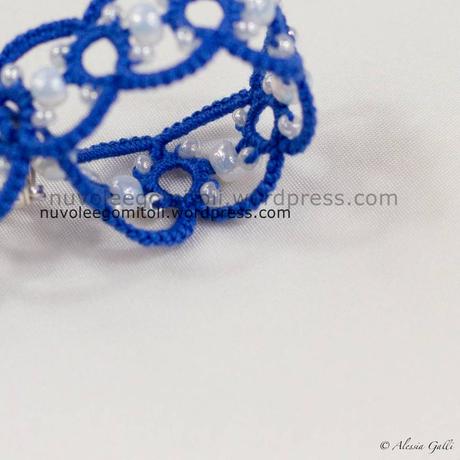 Bracciale vittoriano in chiacchierino