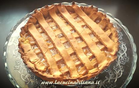 Crostata in Zona con Farina di Lupini.