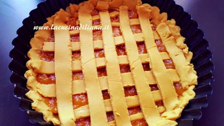 Crostata in Zona con Farina di Lupini.