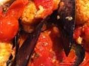 Cozze ripiene, sugo