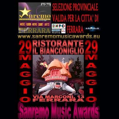 Sanremo Music Awards a Ferrara, venerdi' 29 maggio 2015.
