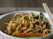 Noodles alle Verdure Uova