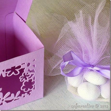 cafe creativo - sizzix big shot plus starter kit - favor box - scatolina bomboniera - tutorial