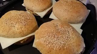 Cheeseburger di vegetariano