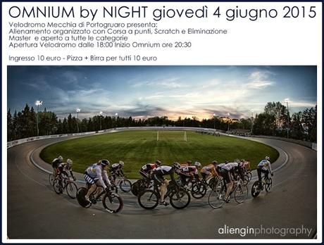 Giovedì 4 Giugno, inizio ore 20:30 allenamento organizzato al Velodromo Mecchia di Portogruaro