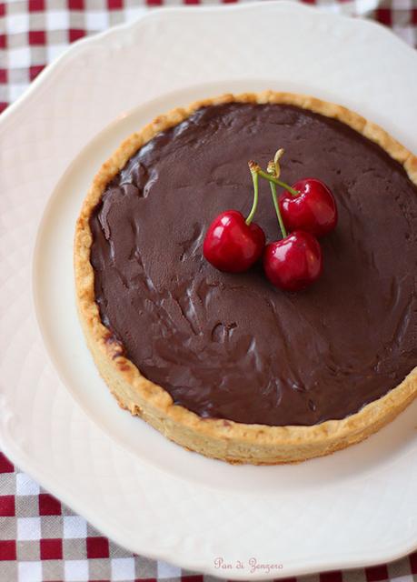 crostata al cioccolato pan di zenzero