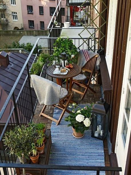 Idee fai da te per arredare balconi e terrazzi - 19 idee low cost