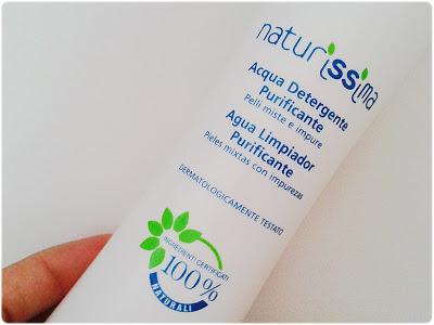 [Collaborazione] Naturissima: Acqua Detergente Purificante e Tonico Idratante Addolcente