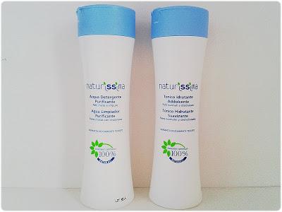 [Collaborazione] Naturissima: Acqua Detergente Purificante e Tonico Idratante Addolcente