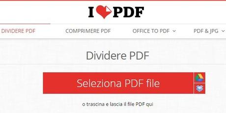 dividere file pdf
