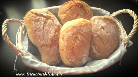 Panini Tabatiere (Tabacchiera) con Lievito Madre