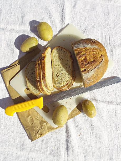 Pagnotta alle patate novelle e semola di Matera