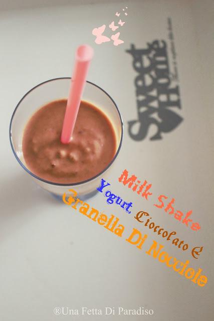 Milk Shake: Yogurt, Cioccolato E Granella Di Nocciole