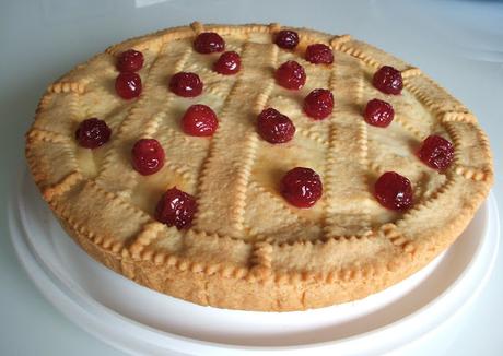 Crostata Ricotta e Ciliegie sciroppate