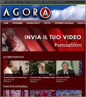Citizen journalist? Invia video a RAI-Agorà