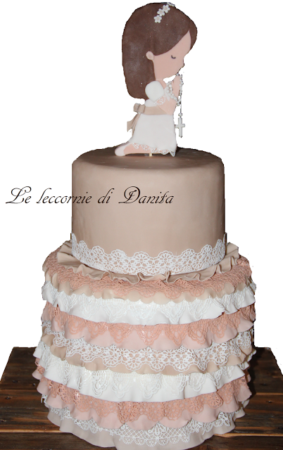 Torta prima comunione....della mia principessa!!