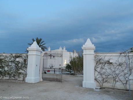 L'ingresso della masseria L'Alchimia