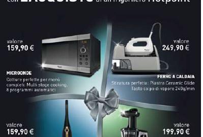 scegli il regalo hotpoint