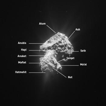 Alice svela i segreti dell'atmosfera della cometa 67P/Churyumov-Gerasimenko
