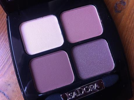 ISADORA eyeshadow quad n 20 CLASSIC BROWN