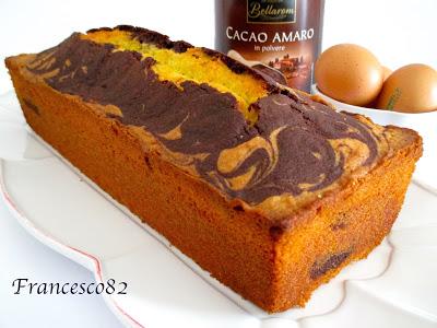 Plum-cake Variegato al cacao di Luca Montersino