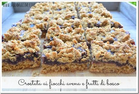 Crostata sbriciolata alla marmellata