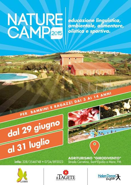 Nature Camp: un centro estivo con proposte di alta qualità a S. Elpidio a Mare (Fm)