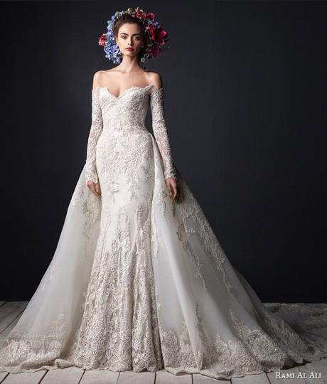 Abito da sposa con strascico