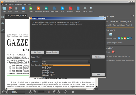 PDF Converter Elite 4 Batch