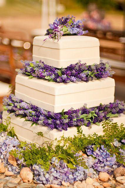 wedding cake lavanda