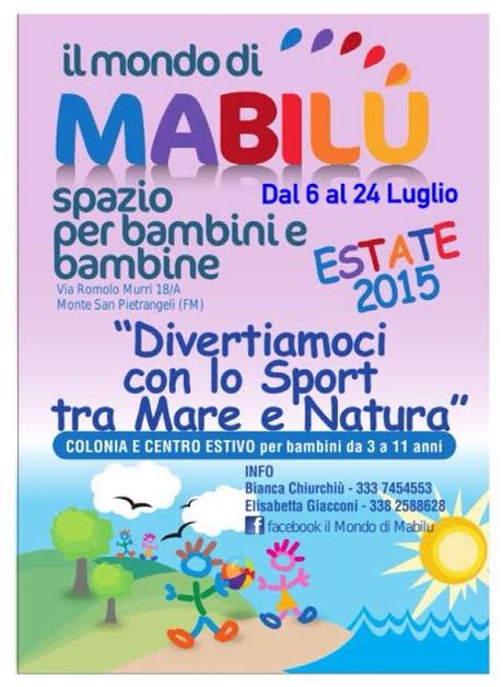 Mare, Natura e Sport: le proposte per il centro estivo di Mabilù