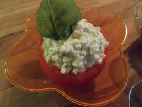 POMODORI RIPIENI CON FIOCCHI DI LATTE