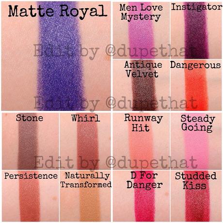 Mac The Matte Lip: swatches, confronti, info!