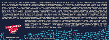 La top 5 del Primavera Sound Festival 2015