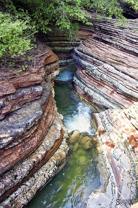 Il canyon dei Brent de l'Art: il meraviglioso lavoro dell'acqua in Valbelluna