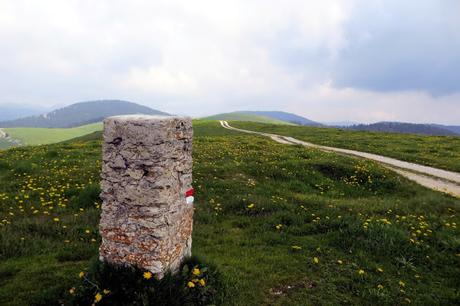 escursione per le malghe sull'altopiano di asiago