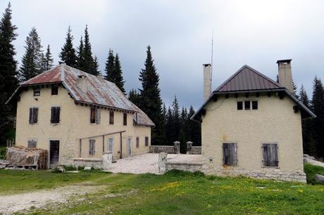 escursione per le malghe sull'altopiano di asiago