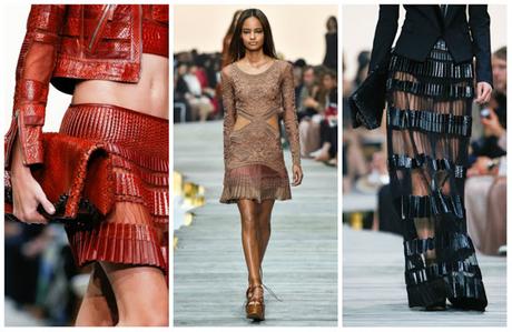 SS 2015 fashion trends: cuts and see through