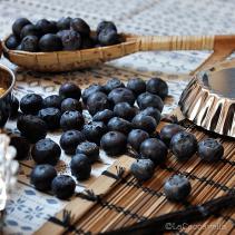 lacaccavella, gratin, flan, sformato, ricotta, mirtilli, blueberry