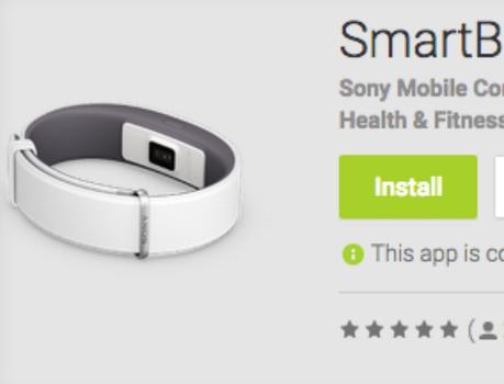 Sony SmartBand 2, annunciata attraverso la sua app Companion