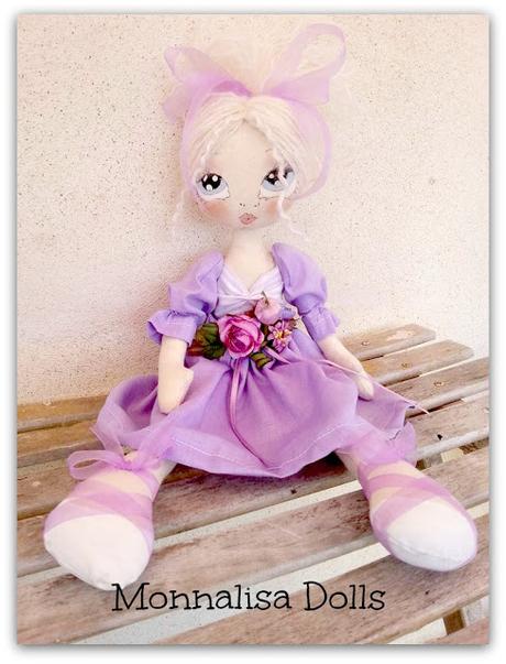 cloth doll  Glicine