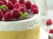 Cheesecake ripiena lamponi