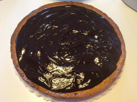 CROSTATA ALLA RICOTTA E GANACHE AL CIOCCOLATO