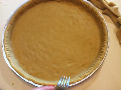 CROSTATA ALLA RICOTTA E GANACHE AL CIOCCOLATO