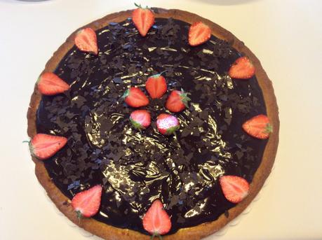 CROSTATA ALLA RICOTTA E GANACHE AL CIOCCOLATO